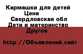 Кармашки для детей › Цена ­ 150 - Свердловская обл. Дети и материнство » Другое   